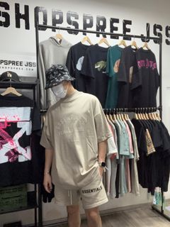Authentic Instock FOG Essentials SS23 Tee Dusty Beige