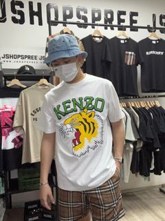Authentic Instock Kenzo Jungle Varsity Tee
