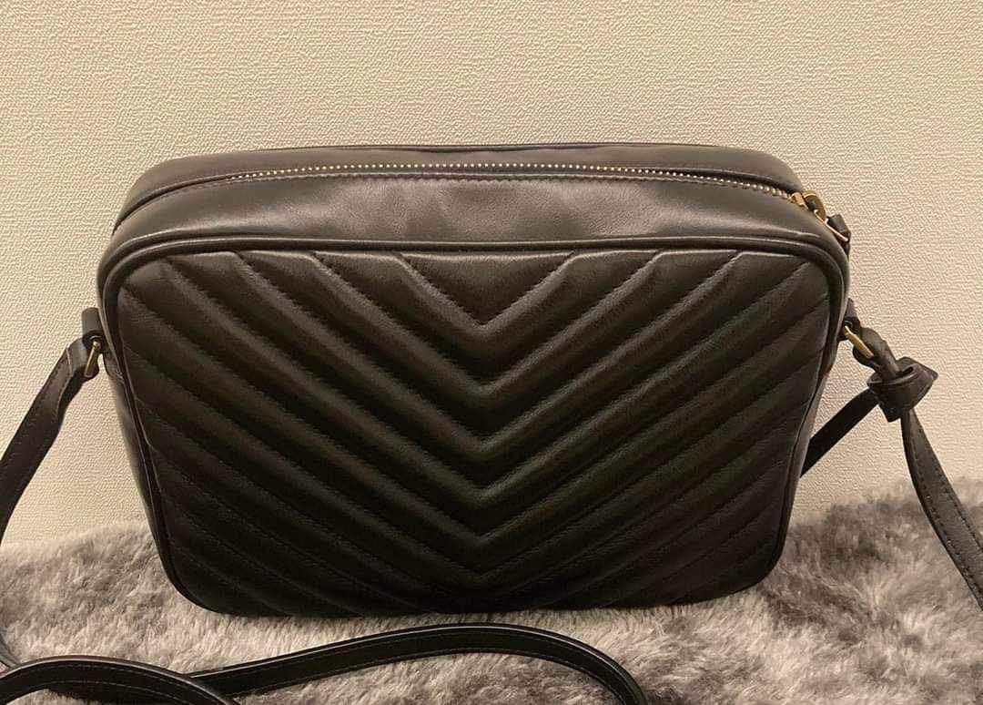 Authentic YSL Lou Camera Bag (Category: Luxury Bags & Wallets) located in Quezon City. Submitted by hellopatchi (Listing ID 1255790393, Image 2). Description: YSL Lou Camera Bag ✨ Good condition with provided dust bag, booklet, care card, and guarantee card Some rubs please look the photos Need 50% DP ETA this week from Japan.