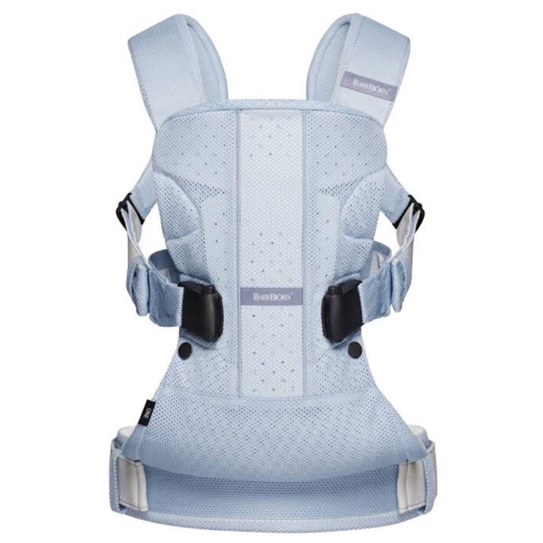 BABY BJORN CARRIER ONE AIR LIGHT BLUE, Babies & Kids, Going Out