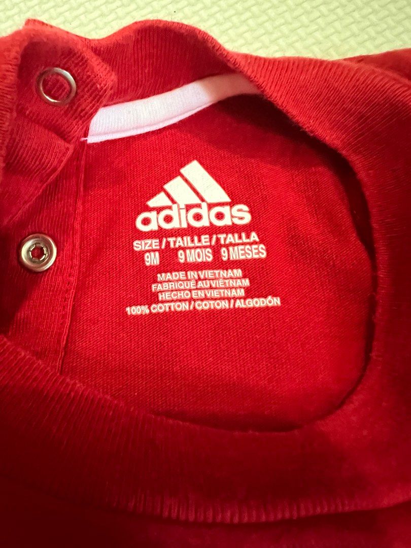 Baby Boy Adidas Onesie, Babies & Kids, Babies & Kids Fashion on Carousell