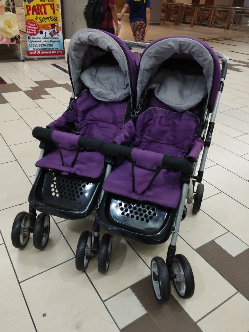 Twin stroller sale second hand