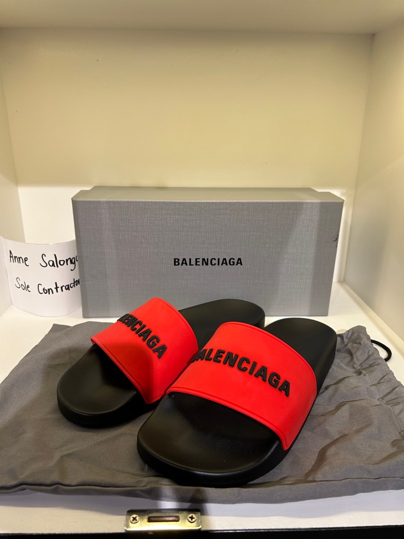 Balenciaga quilted new arrivals pool slides