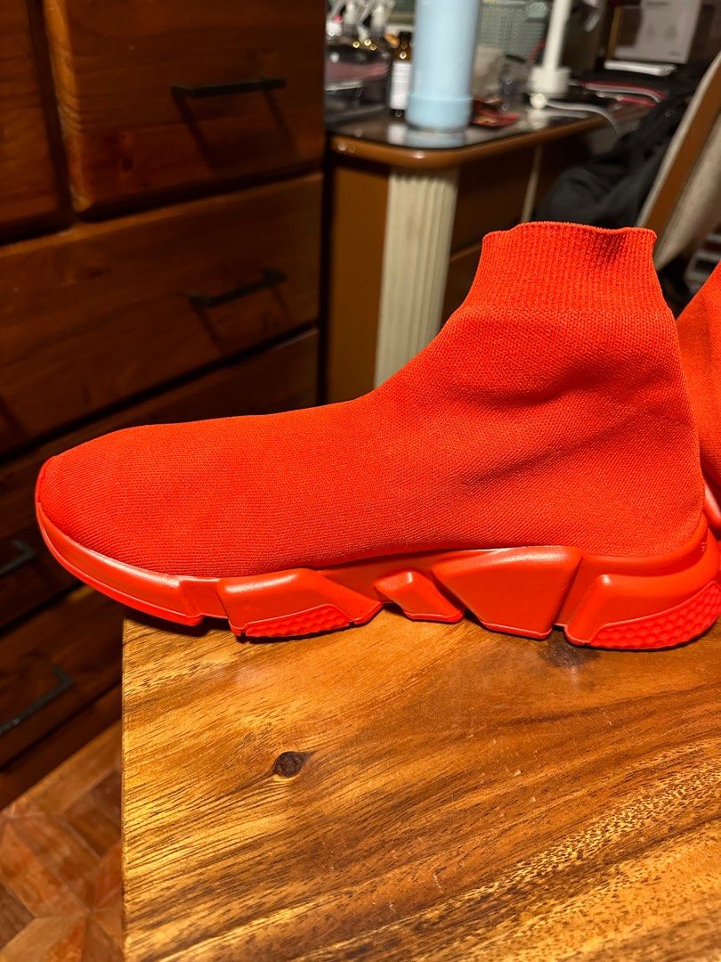 Balenciaga speed trainer womens orange 2025