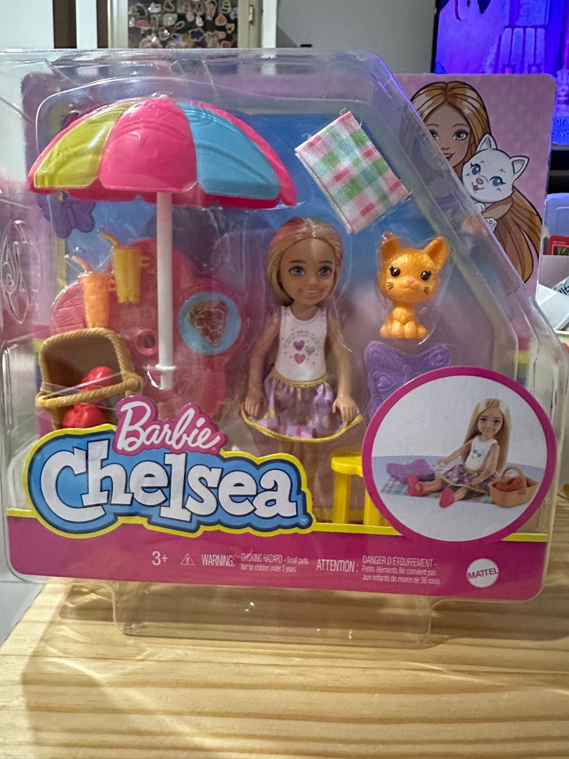 Barbie club chelsea discount picnic doll & playset