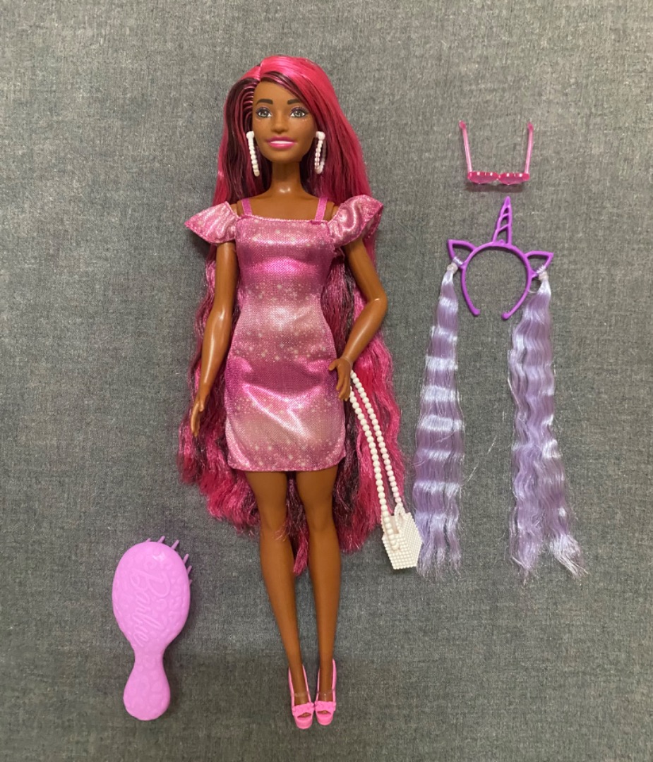 Barbie totally hot sale hair brunette