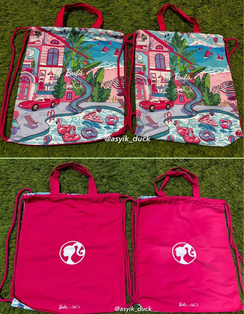 Barbie drawstring bag sale