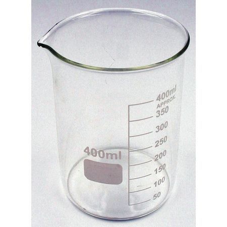 Beaker 400ml ( Glass Type ) (Up to 30% OFF) (Category: Medical Supplies & Tools) located in Manila. Submitted by jessaljamm78141 (Listing ID 1255819838, Image 1). Description: -Home Science Tools glassware is made from high-quality GG17 borosilicate glass -Low coefficient of thermal expansion means this glass is capable of withstanding typical laboratory temperature variations -Height: 11 cm. Diameter: 8 cm -Marked to fill 50-325 ml in 25 ml incr