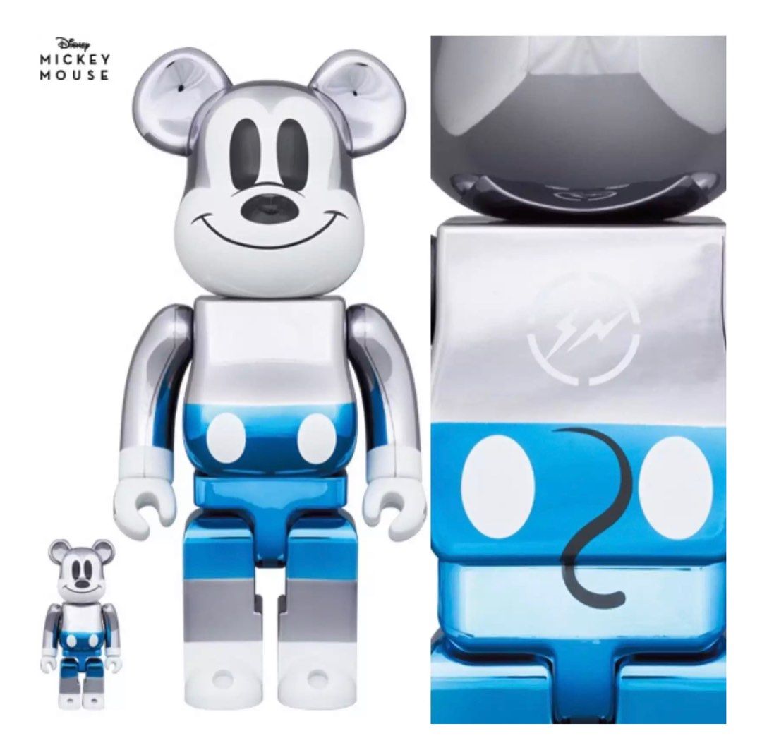 Bearbrick Fragment Mickey Mouse 100% + 400%