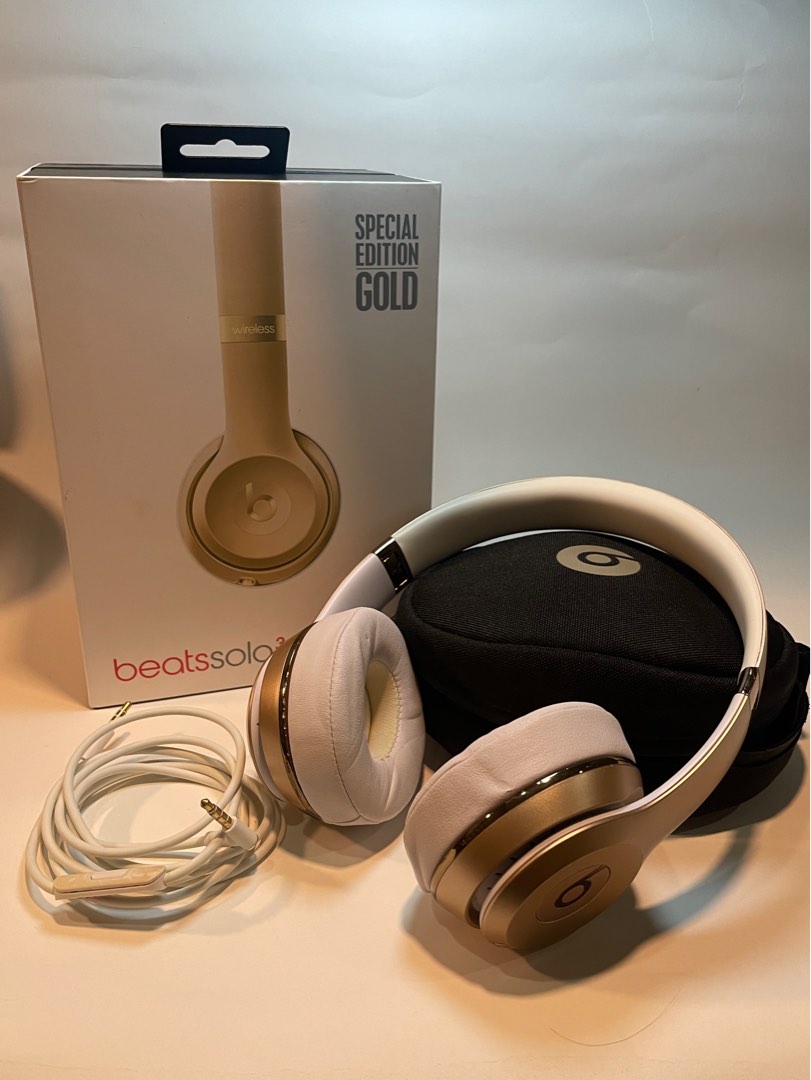 Beats solo3 wireless (special edition gold)