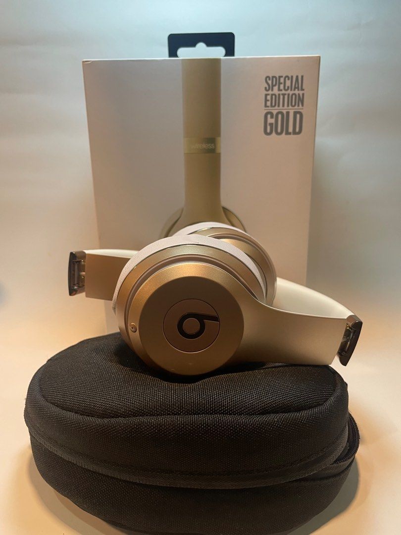 Beats solo 3 wireless gold special edition deals