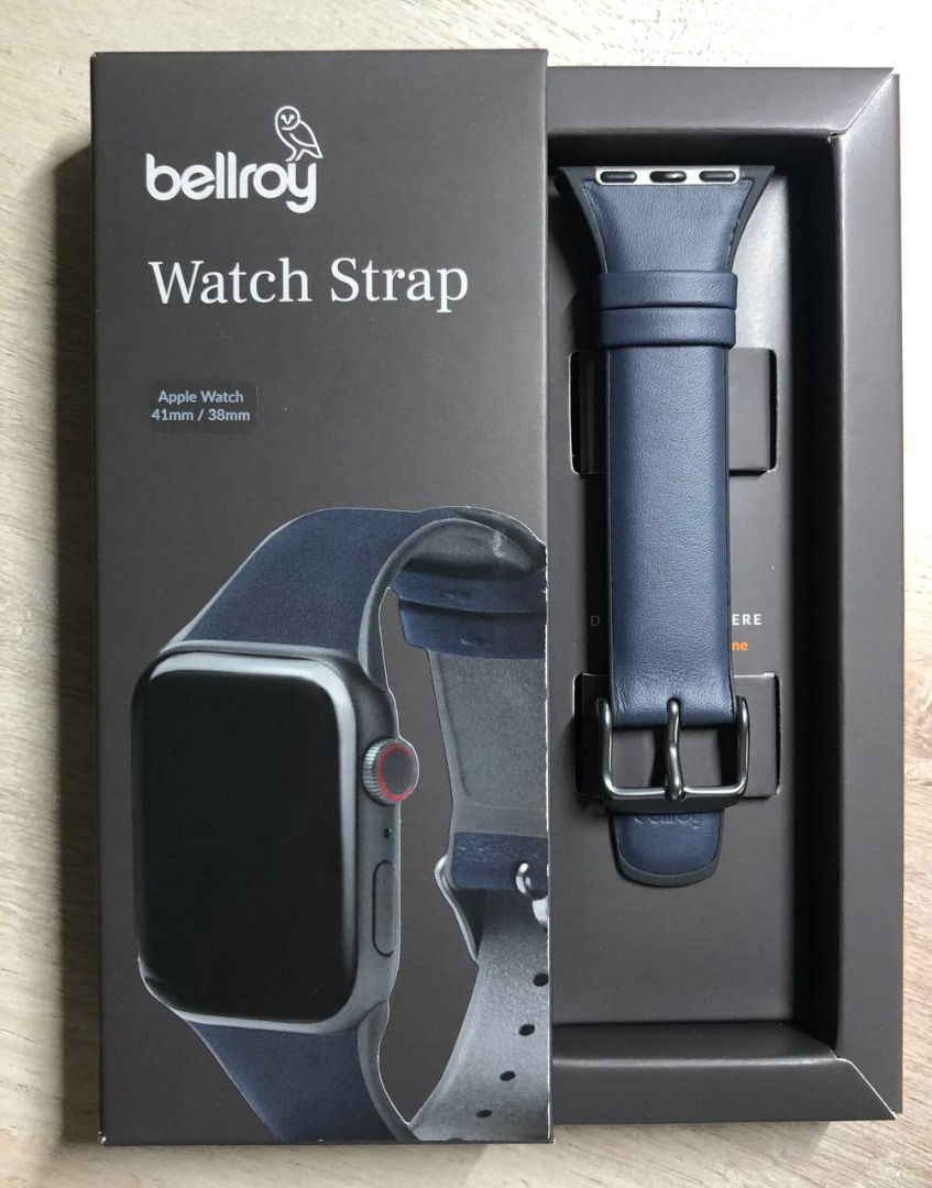 Bellroy 38mm/41mm Apple Watch Strap (Bluestone), Mobile Phones