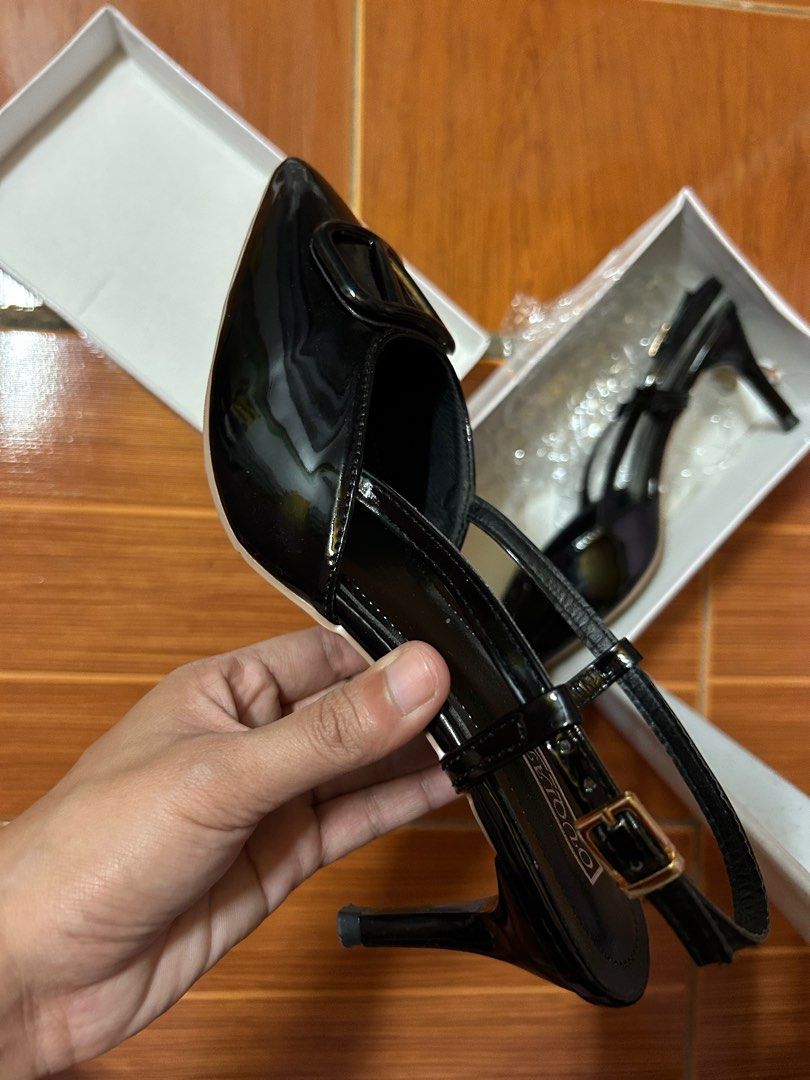 Black heels size 9 hot sale