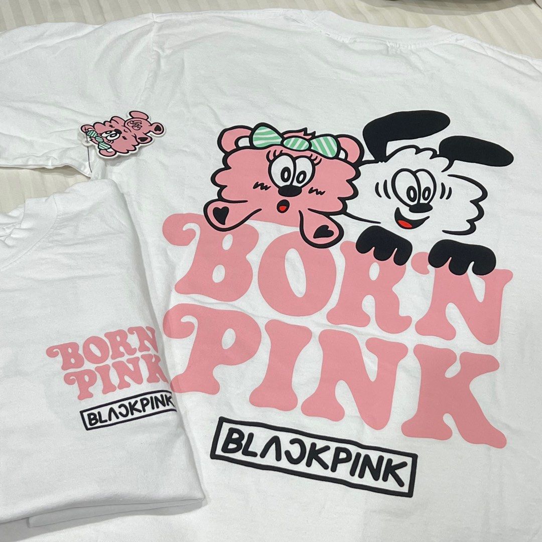 BLACKPINK x VERDY BORN PINK Limited Edition White Tee