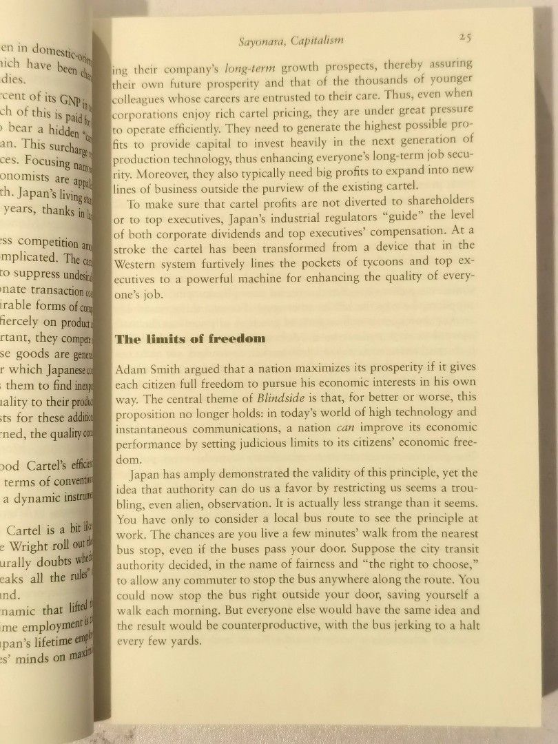 Blindside Why japan is still on track to overtake the US by the year 2000 Book By Eamonn