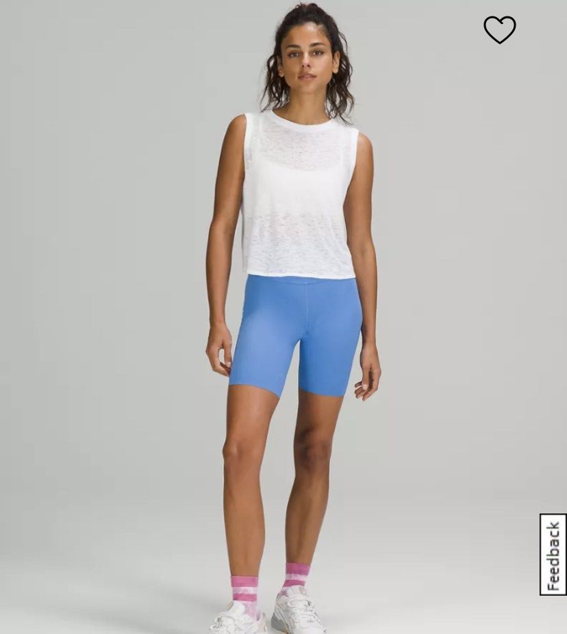 Lululemon Softstreme HR Shorts White Size 4 - $50 (35% Off Retail