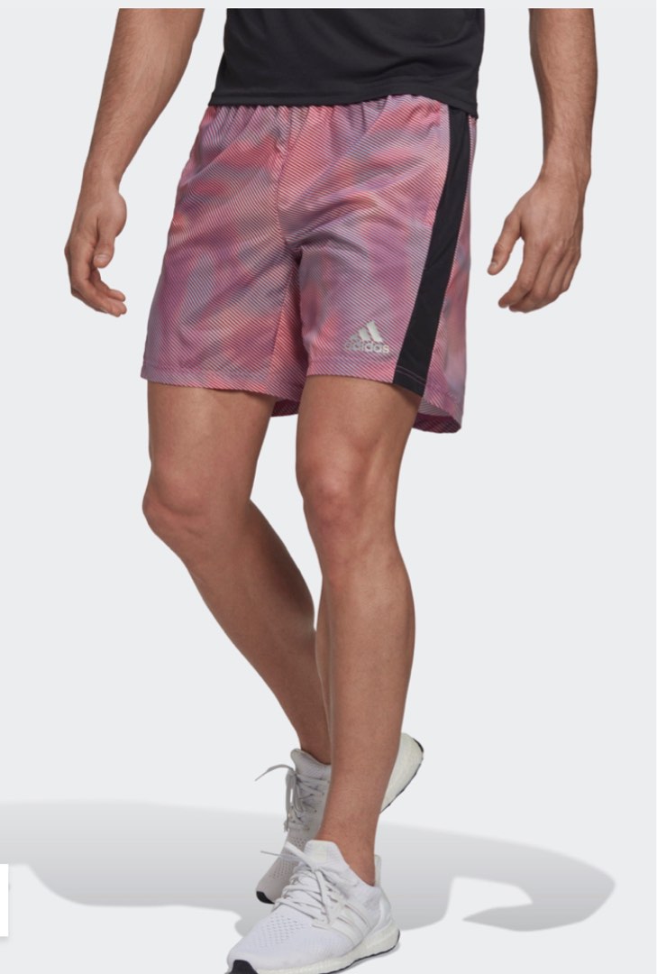 mens adidas pink shorts