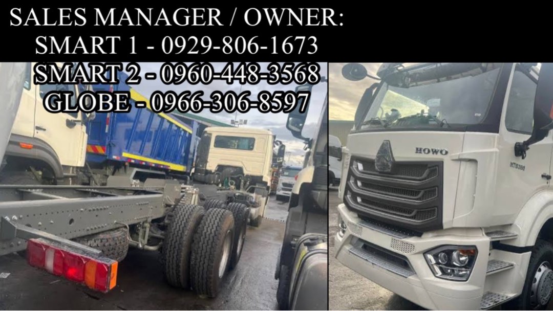 Brand new Cab and chassis with PTO HOWO NX Sinotruk 10w 371hp 380hp and