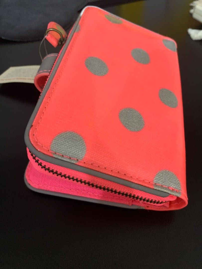 Cath kidston top spotty purse