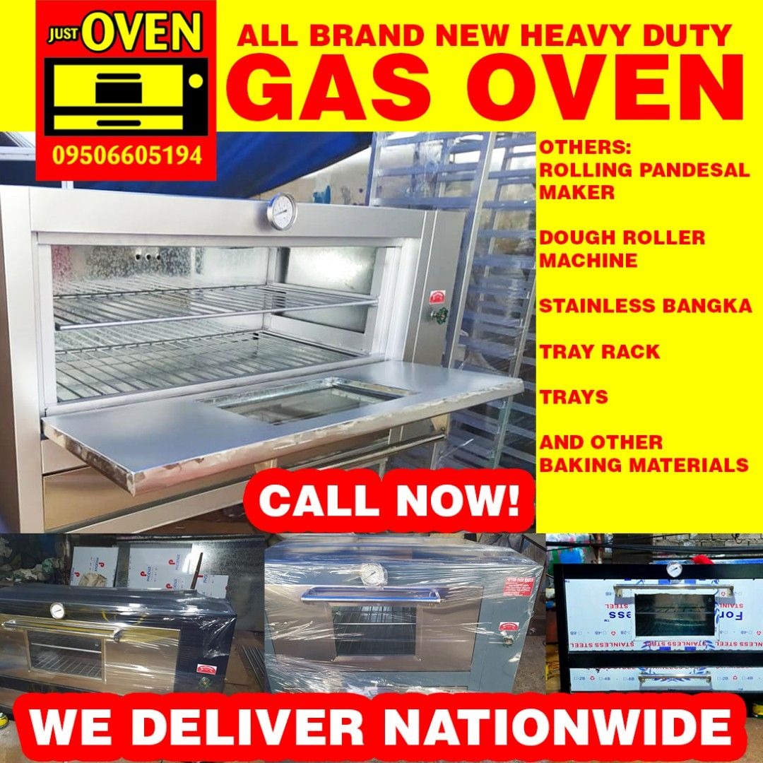 BrandNew!! Heavy Duty Manual Gas Oven with free stand COD nationwide