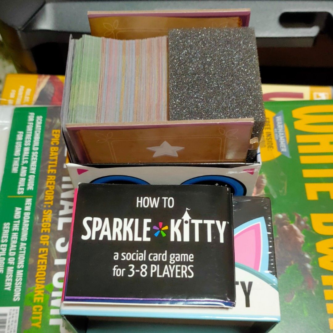 Breaking Games Sparkle Kitty Card Game COMPLETE, Hobbies & Toys, Toys