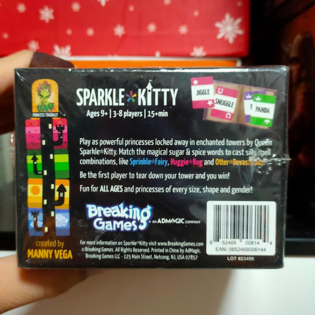 Breaking Games Sparkle Kitty Card Game COMPLETE, Hobbies & Toys, Toys