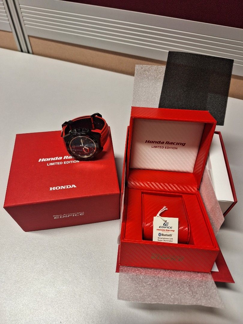 Edifice honda online racing limited edition