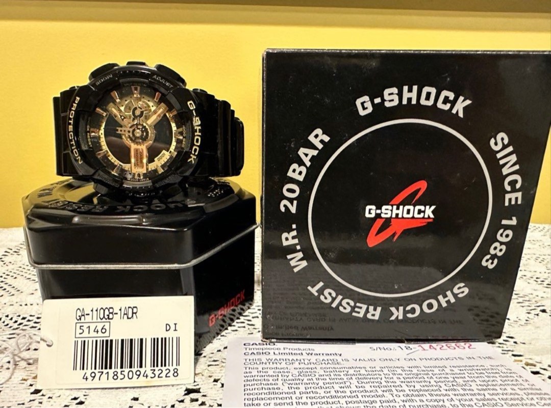 Casio ga 110gb top