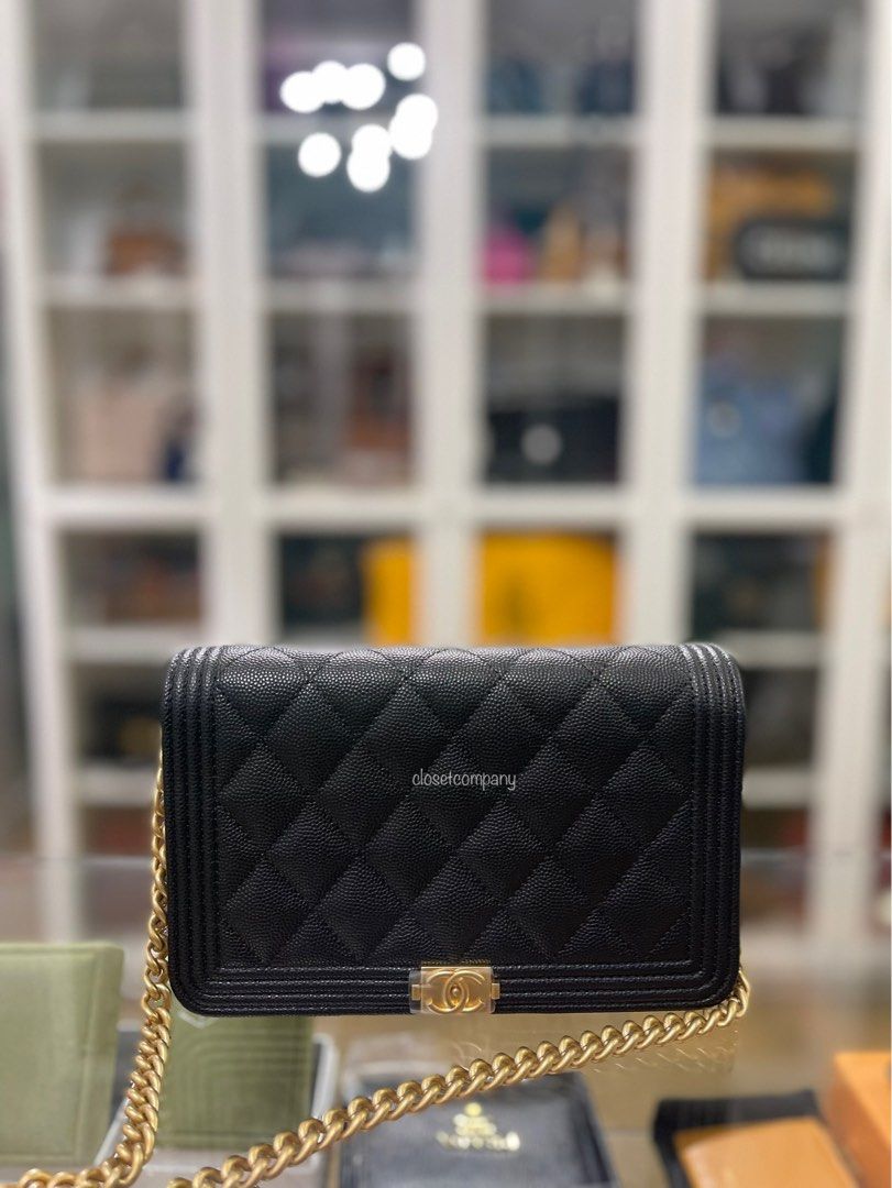 Boy chanel wallet store on chain 2019