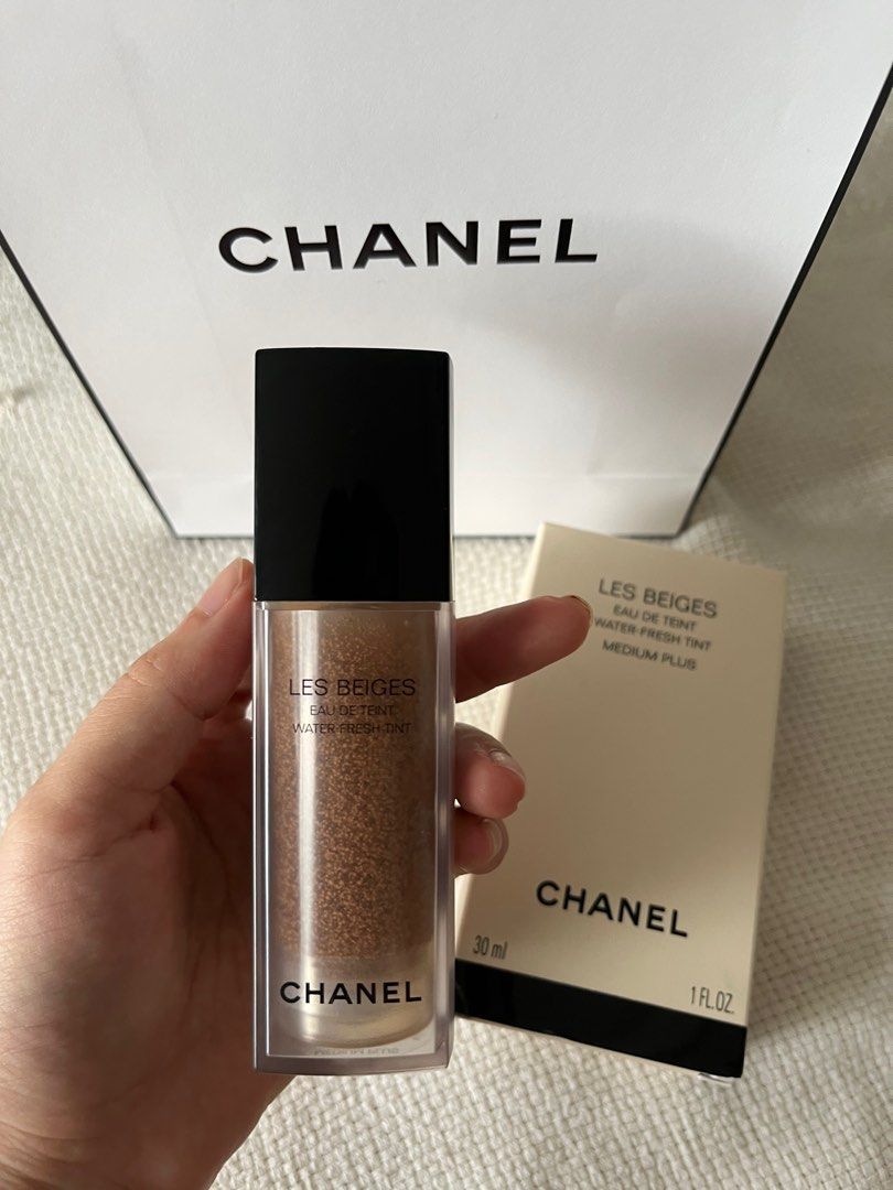 chanel les beiges water fresh tint medium plus