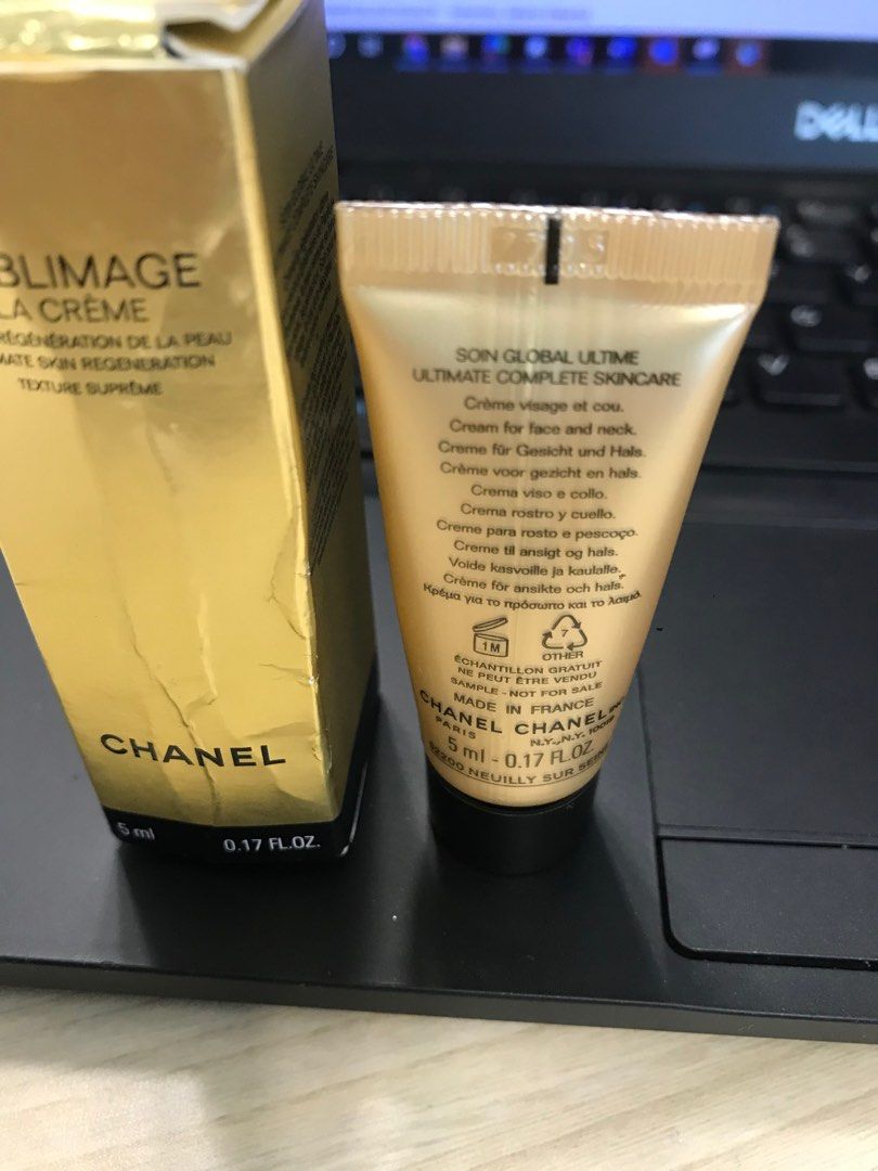 Chanel Sublimage La Creme 5ml, Kesehatan & Kecantikan, Rias Wajah di ...