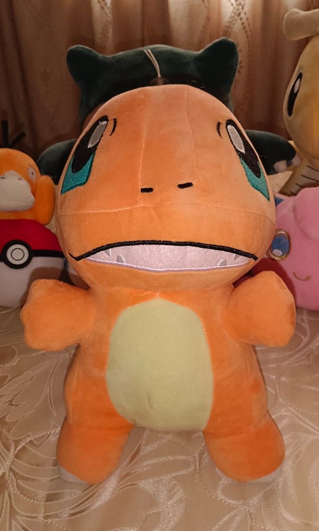 Big top charmander plush