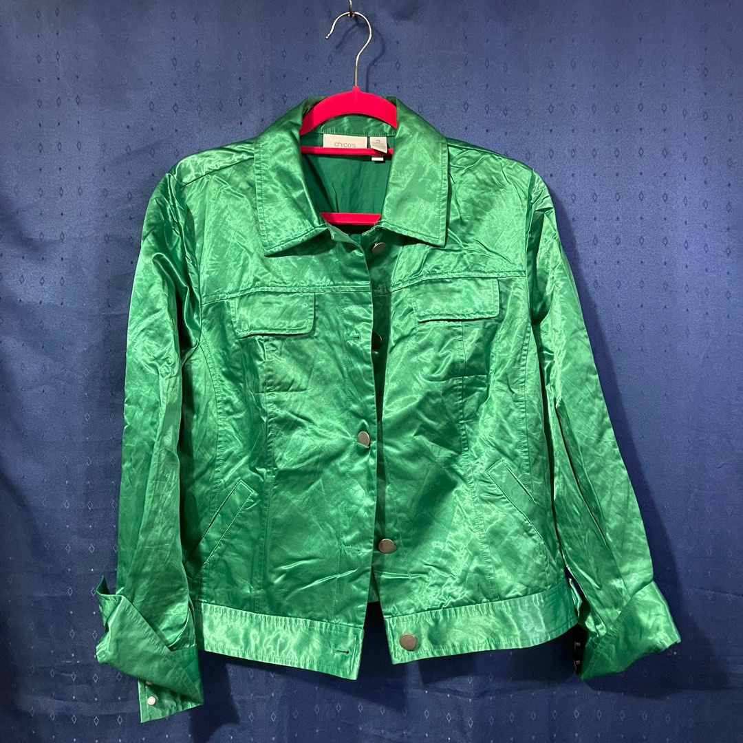 Chico's store silk jacket