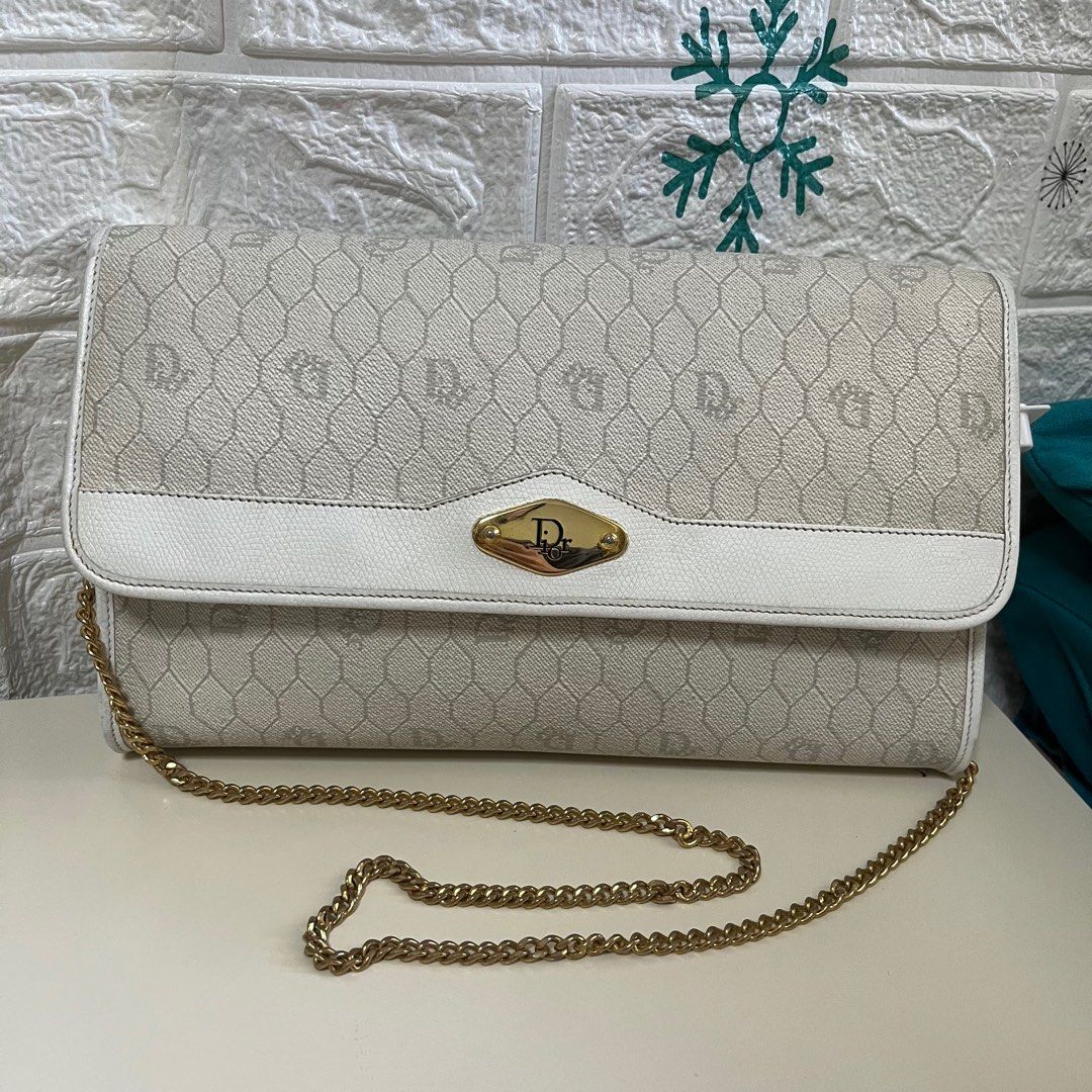 Christian Dior vintage Honeycomb 2ways bag Carousell