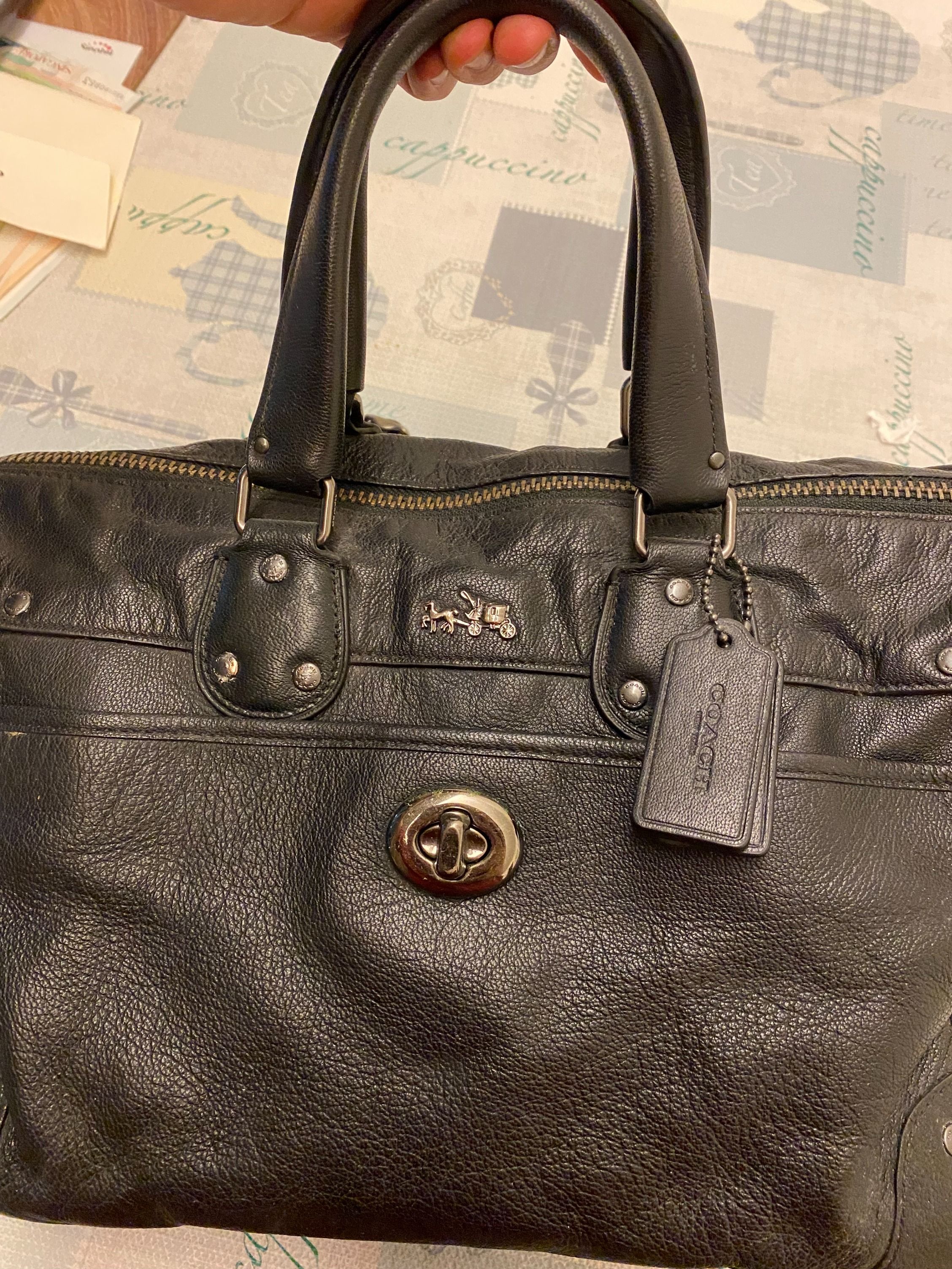 Coach rhyder satchel store