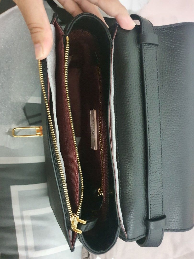 Coccinelle Rosso Pelle Women Crossbody main image 1
