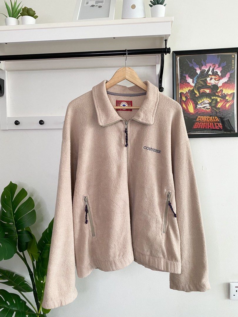 Converse fleece online jacket