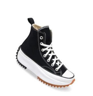Mens black run outlet star hike converse