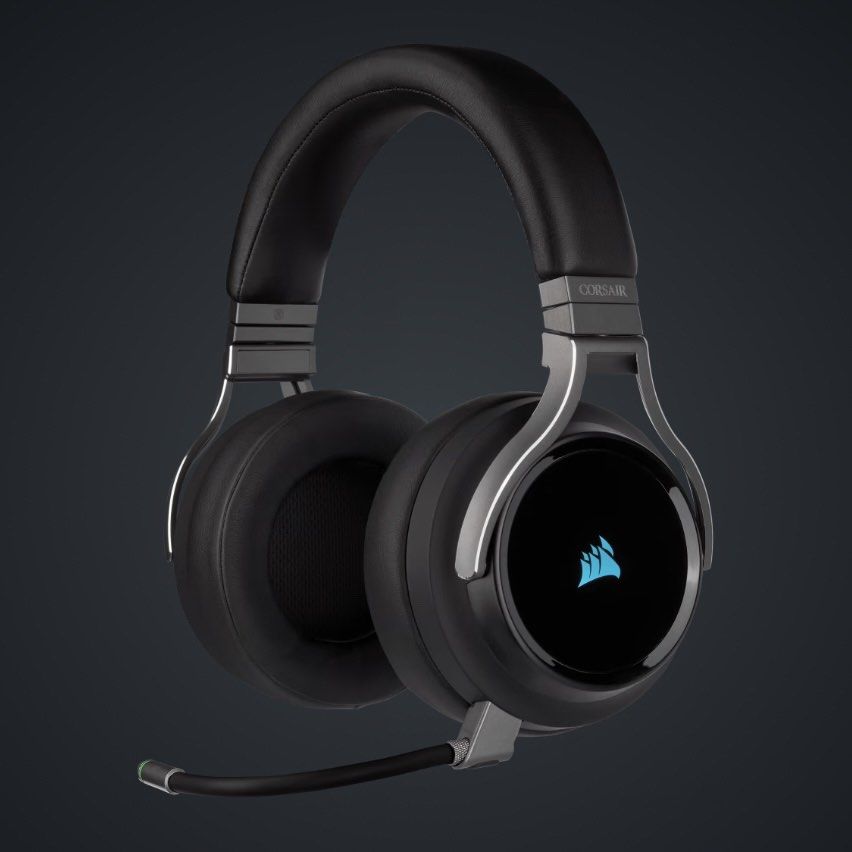 Corsair Virtuoso RGB Wireless Gaming Headset - High-End Sound Für PC & Konsole