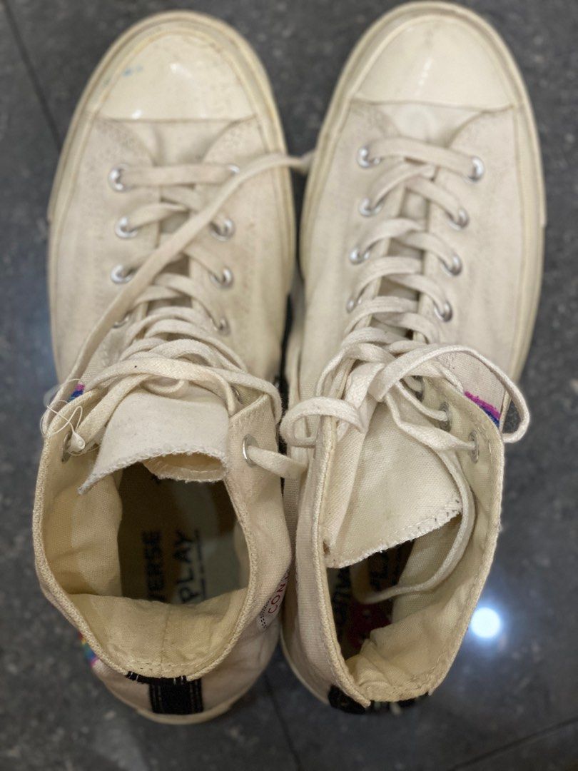 Custom cdg converse top