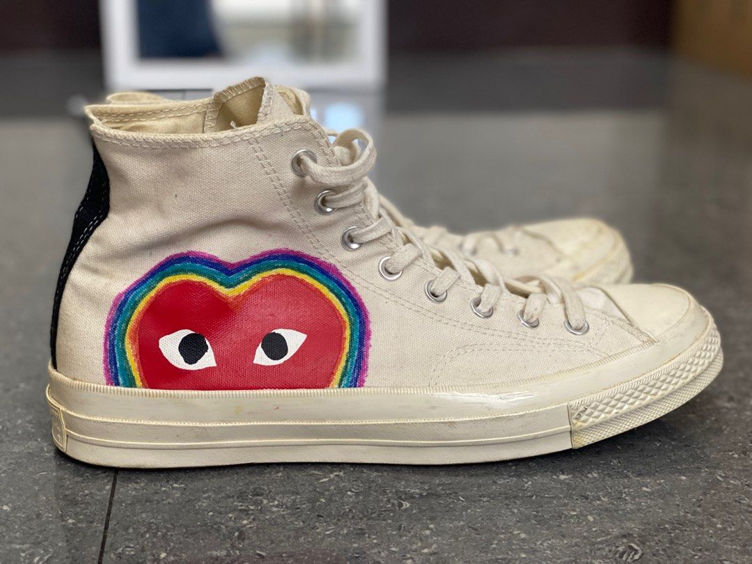 Custom cdg converse new arrivals