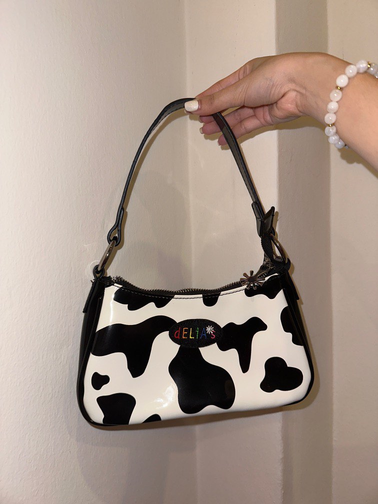 Delias cow print bag store