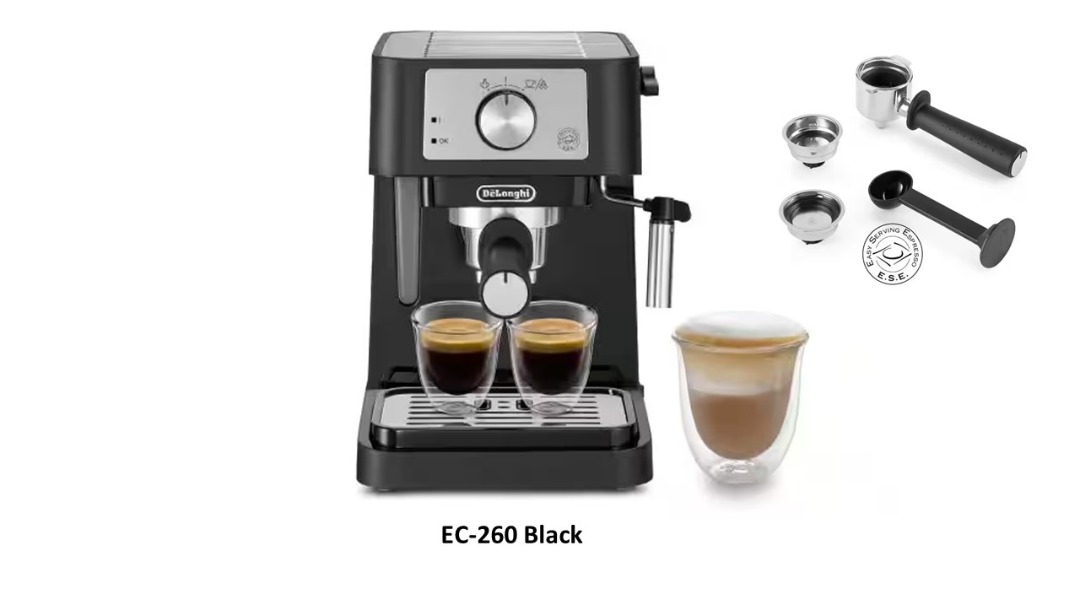 DeLonghi Stilosa Manual Espresso Machine EC260 , Latte & Cappuccino
