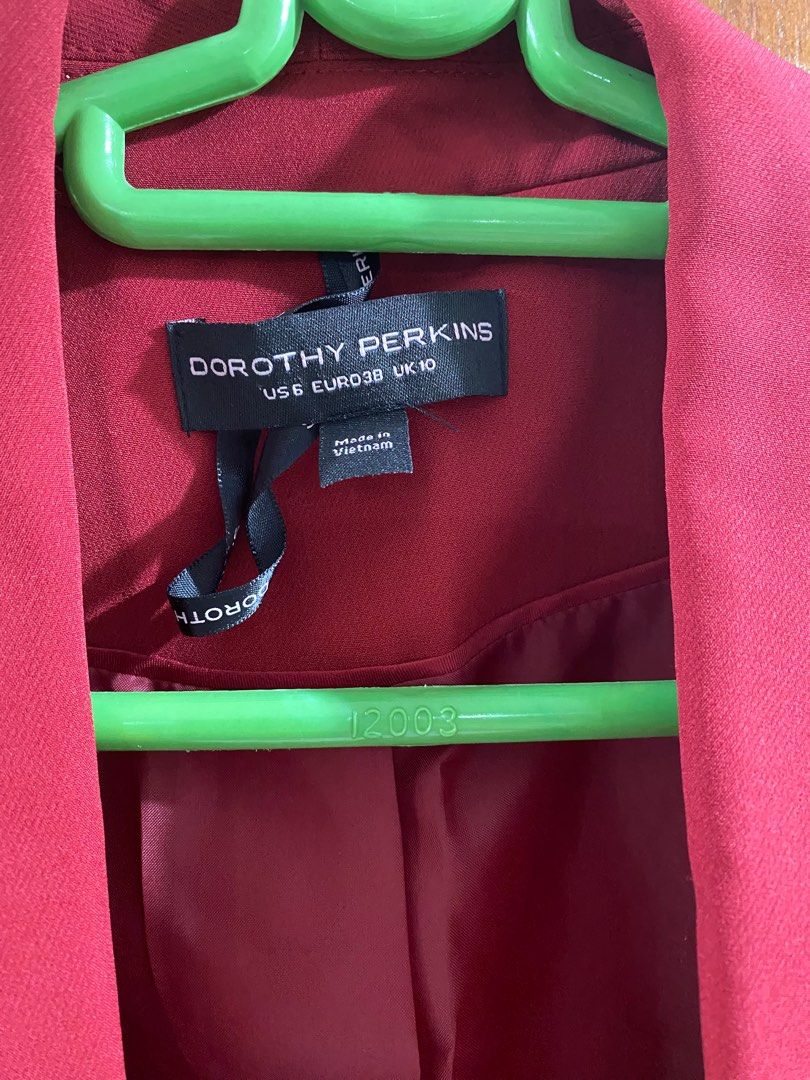 Dorothy perkins red clearance blazer