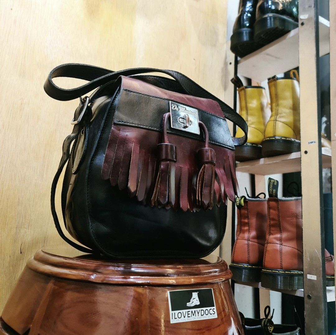 Dr martens tassel top saddle bag