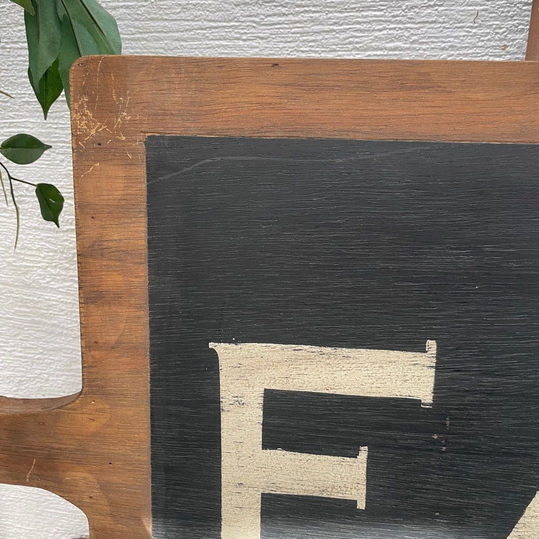 EAT Rustic Wall Decor (Category: Wall Decor) located in Antipolo. Submitted by fasph (Listing ID 1255943585, Image 3). Description: 1 pc available Large and ready to hang 18x24 inches Please note that there are some imperfections on the wood, which adds to its rustic look.