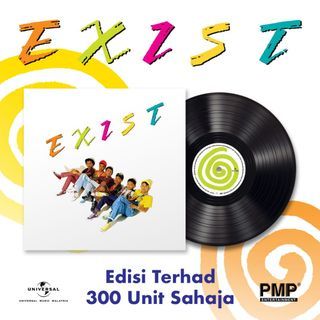 EXIST / EXISTS (MAMAT) - Exist (Untukmu Ibu) - 1st Album 2023 Universal Music LIMITED EDITION LP VINYL RECORDS