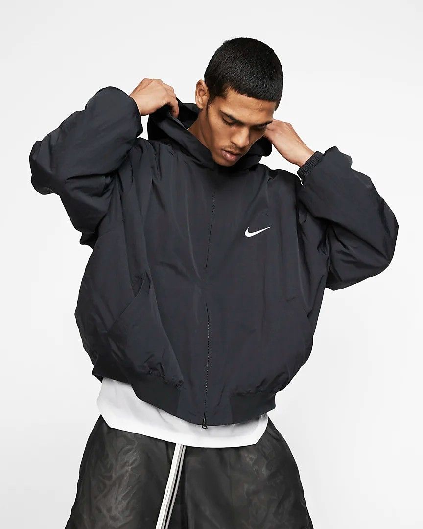 Nike bomber sale jacket with hood