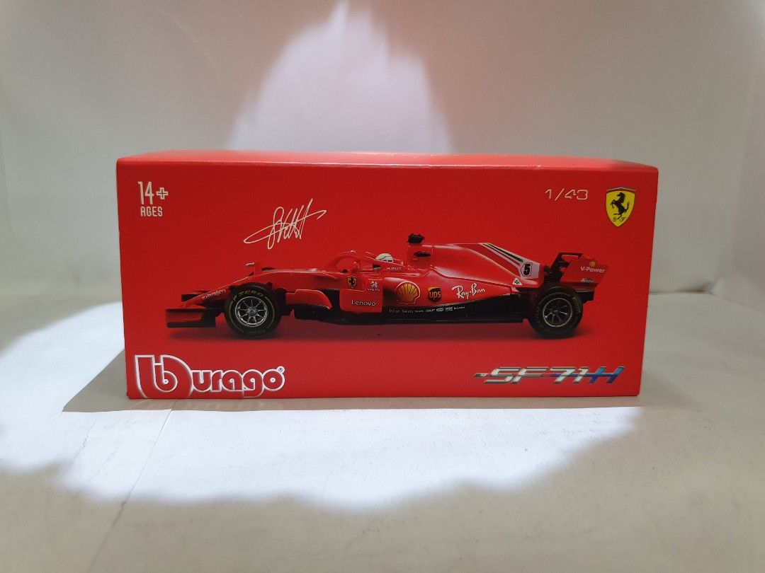 Ferrari Racing SF71H #5 Sebastian Vettel F1 Formula One Car 1/43