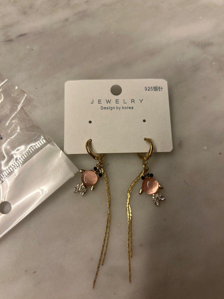 Fish cute earring Made In Korea Women s Fashion Jewelry